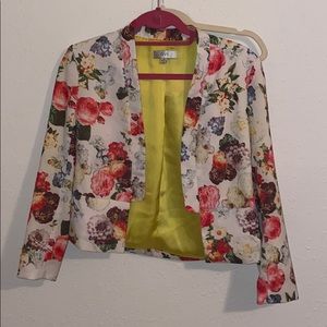 Floral blazer size M